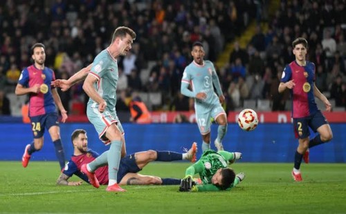 কোপা দেল রের সেমিতে বার্সা-অ্যাতলেটিকোর ৮ গোলের রোমাঞ্চকর ড্র 