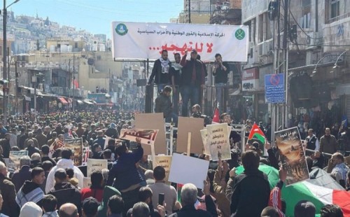 যুক্তরাষ্ট্রের বিরুদ্ধে জর্ডানে বিক্ষোভ 