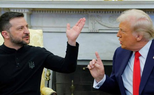 ব্যর্থতার দায় জেলেনস্কির 