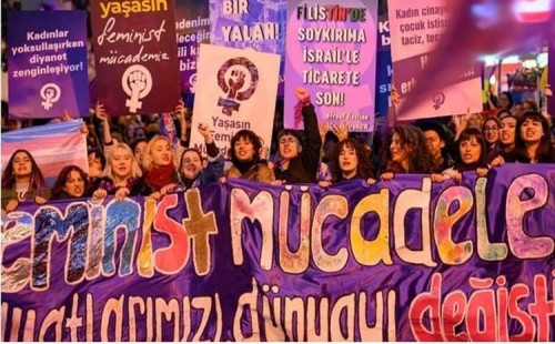 নারী দিবস মিছিল, ইস্তাম্বুলে আটক ২০০ 