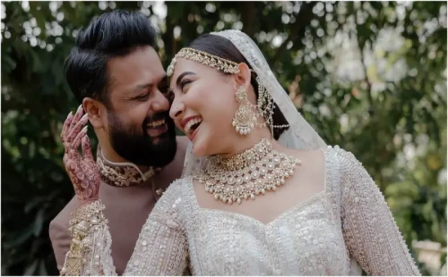 বিয়ের পরপরই আরেক সুখবর দিলেন মেহজাবীন 