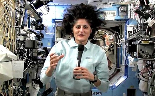 আইএসএস-এ সুনির শেষ কিছু মুহূর্ত 