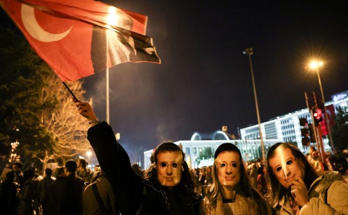 তুরস্কে গ্রেপ্তার হাজারেরও বেশি 