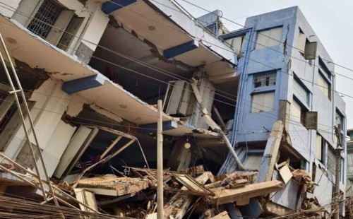 মিয়ানমারে জোড়া ভূমিকম্পের আঘাত 