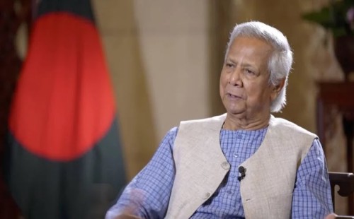 স্বল্পোন্নত দেশ থেকে উন্নয়নশীল দেশের পথে বাংলাদেশ: সিজিটিএন-এ ড. ইউনূস 