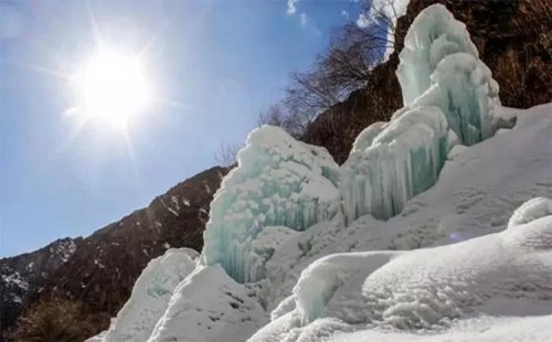কৃত্রিম হিমবাহ দিয়ে পানি সরবরাহ 
