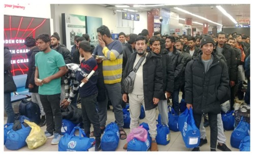 লিবিয়া থেকে দেশে ফিরলেন আরও ১৬৭ বাংলাদেশি 