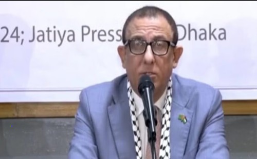 ‘ঢাকার মার্চ ফর গাজা ইতিহাসে লেখা থাকবে’: ফিলিস্তিন রাষ্ট্রদূত 