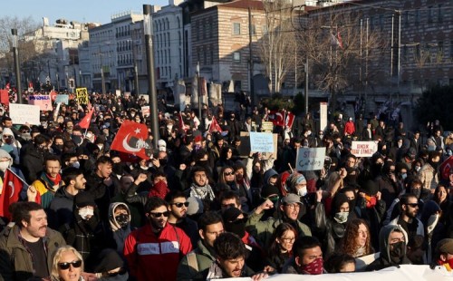 তুরস্কে প্রায় ২০০ বিক্ষোভকারীর বিচার শুরু 