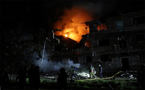 ইউক্রেনে রুশ ড্রোন হামলা 