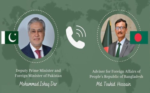 পাকিস্তানি পররাষ্ট্রমন্ত্রীর সঙ্গে পররাষ্ট্রমন্ত্রীর ফোনালাপ 