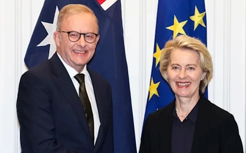 অস্ট্রেলিয়া-ইইউ প্রতিরক্ষা চুক্তি 