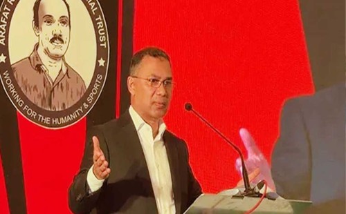 সকলে কাঁধে কাঁধ মিলিয়ে দেশটাকে গড়তে হবে: তারেক রহমান 