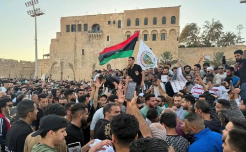 লিবিয়ায় তৃতীয় সপ্তাহে বিক্ষোভ 