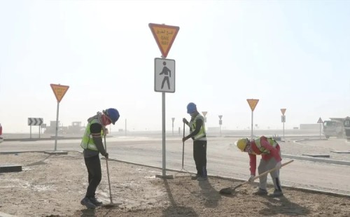 তাপমাত্রা ঝুঁকিতে উপসাগরীয় শ্রমিকরা 