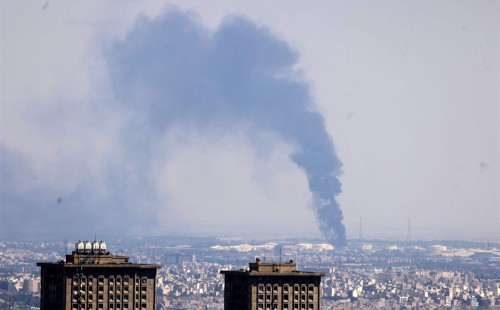 তেহরানে একাধিক বিস্ফোরণ 