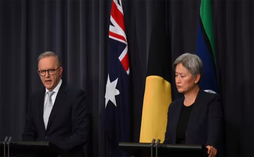 যুক্তরাষ্ট্রকে অস্ট্রেলিয়ার সমর্থন 