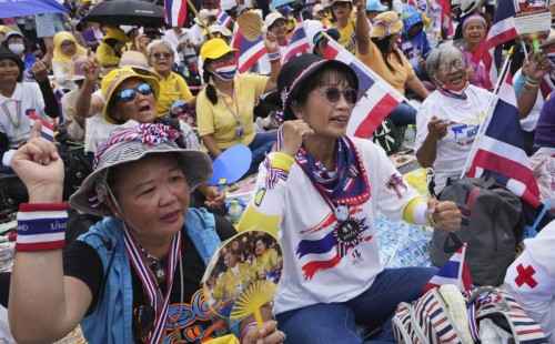 থাইল্যান্ডে ব্যাপক বিক্ষোভ 