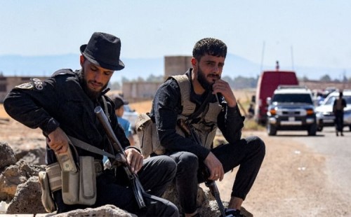 দ. সিরিয়ায় যুদ্ধবিরতি আলোচনা 