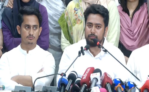 দেশ গড়তে জুলাই পথযাত্রা থামবে না: নাহিদ ইসলাম 