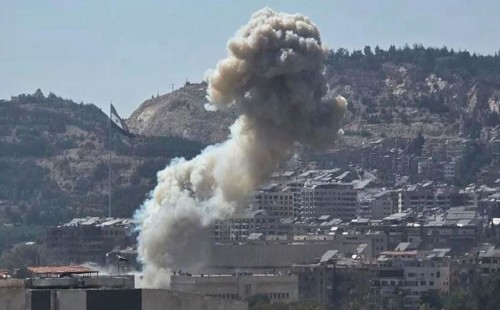 সুয়েইদায় ইসরায়েলের হামলা 