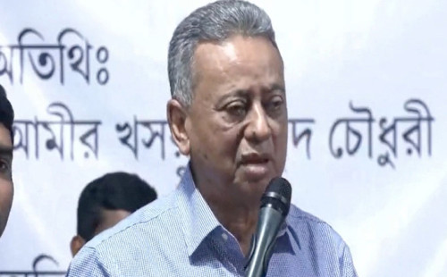 ফ্যাসিস্ট পালালেও দেশের বিনিয়োগ খাত ঘুরে দাঁড়াতে পারেনি: আমীর খসরু 