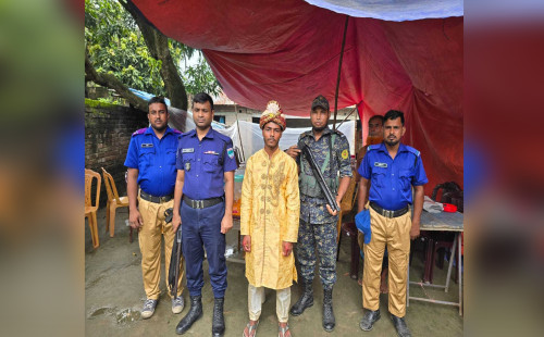 বাল্যবিয়ে করতে এসে জেলহাজতে গেলেন বর 
