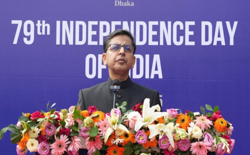 ঢাকায় ভারতের ৭৯তম স্বাধীনতা দিবস উদযাপন 