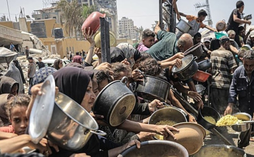 গাজাবাসীদের অনাহারে রাখছে ইসরায়েল 