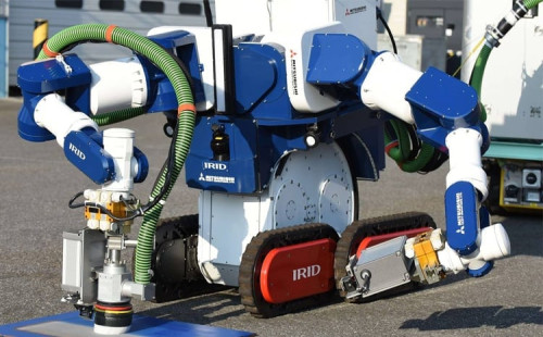 তেজস্ক্রিয় ধ্বংসাবশেষ অপসারণে রোবট 