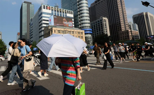 দ. কোরিয়ায় উষ্ণতার রেকর্ড 