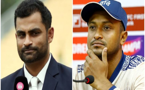 সাকিব দলে ফিরতে চাইলে দেশে ফিরতেই হবে: তামিম 