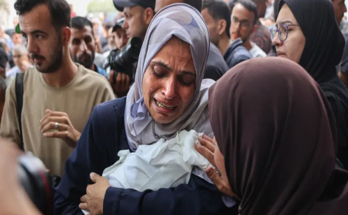 গাজা একদিনেই নিহত ৭৫ ফিলিস্তিনি 