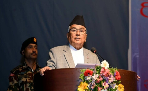 কেপি শর্মার পদত্যাগ গ্রহণ করেছেন রাষ্ট্রপতি 