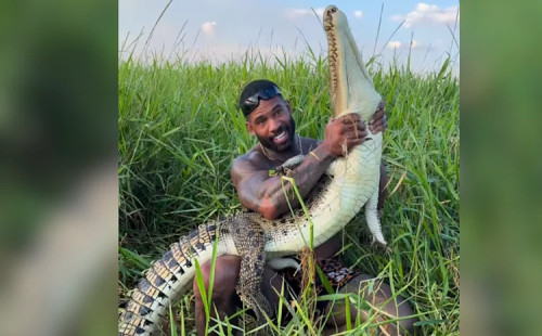 কুমিরের সঙ্গে কুস্তির ভিডিও নিয়ে তদন্ত 