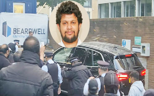 লন্ডনে উপদেষ্টা মাহফুজ আলমের ওপর হামলার চেষ্টা আ. লীগ নেতাকর্মীদের 