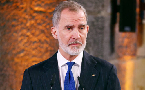 ফিলিস্তিন গণহত্যায় স্পেনের রাজার নিন্দা 