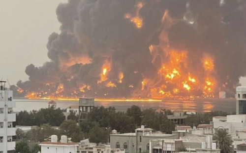 হুথি স্থাপনায় ইসরায়েলি হামলা 