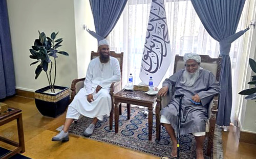 তালেবানের বিশেষ আমন্ত্রণে আফগানিস্তান সফরে মামুনুল হকসহ ৭ আলেম 