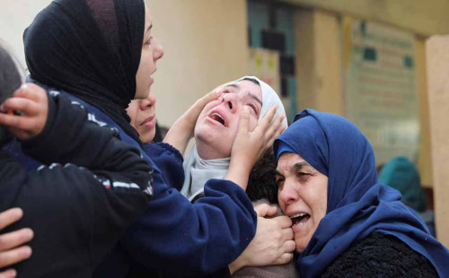 গাজায় নিহত আরও ৯১ ফিলিস্তিনি 