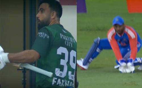 ভারত-পাকিস্তান ম্যাচে ফখর জামানের আউট নিয়ে বিতর্ক 