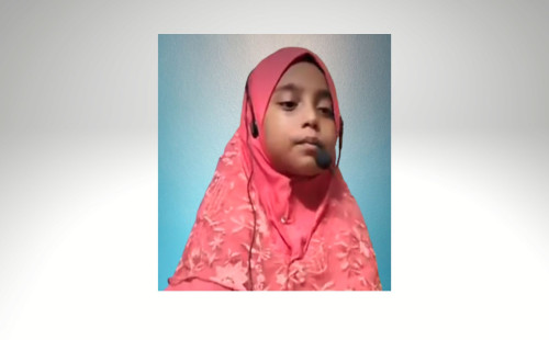 ৭ বছর বয়সেই হিফজ সম্পন্ন জুয়াইরিয়া দোহার 
