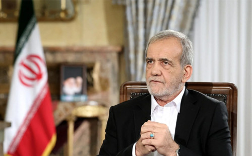 গাজায় যুদ্ধবিরতিকে পেজেশকিয়ানের সমর্থন 