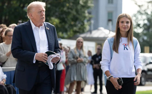 ট্রাম্পের নাতনির পোশাকের ব্র্যান্ড চালু 