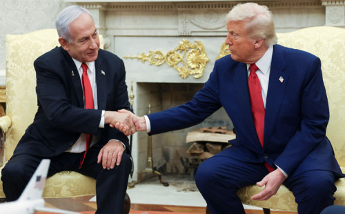 আজ গাজা ইস্যুতে ট্রাম্প-নেতানিয়াহু বৈঠক 