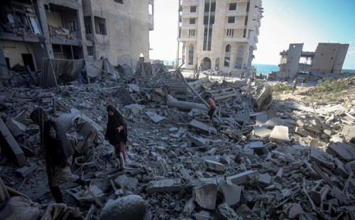 গাজায় হামলা থামেনি 