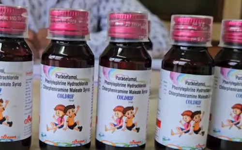 ভারতের ৩ রাজ্যে কোল্ড্রিফ সিরাপ নিষিদ্ধ 