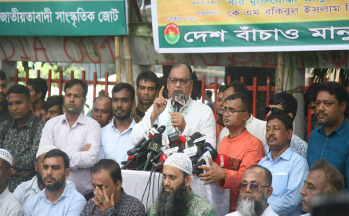 নির্বাচিত সরকার প্রতিষ্ঠায় বাধাদানকারীরাই সার্বভৌমত্বের শত্রু : দুদু 