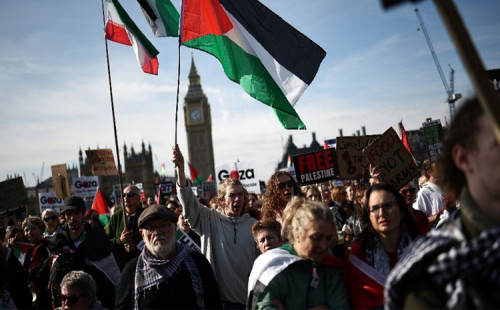 ইউরোপজুড়ে ফিলিস্তিনিপন্থি মিছিল 