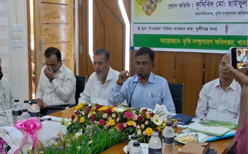 কিছু গোষ্ঠী সার সংকটের গুজব ছড়াচ্ছে: ডিএই মহাপরিচালক 